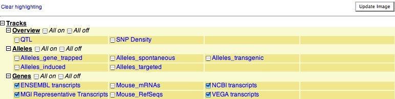 Genome Browser Tracks