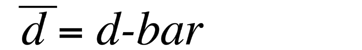 d-bar