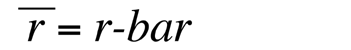 r-bar