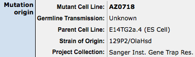 mutant cell line